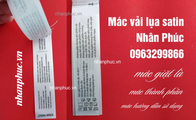 Tag áo lụa satin tag áo Nhân Phúc hàng đẹp giá rẻ ở tại Hà Nội